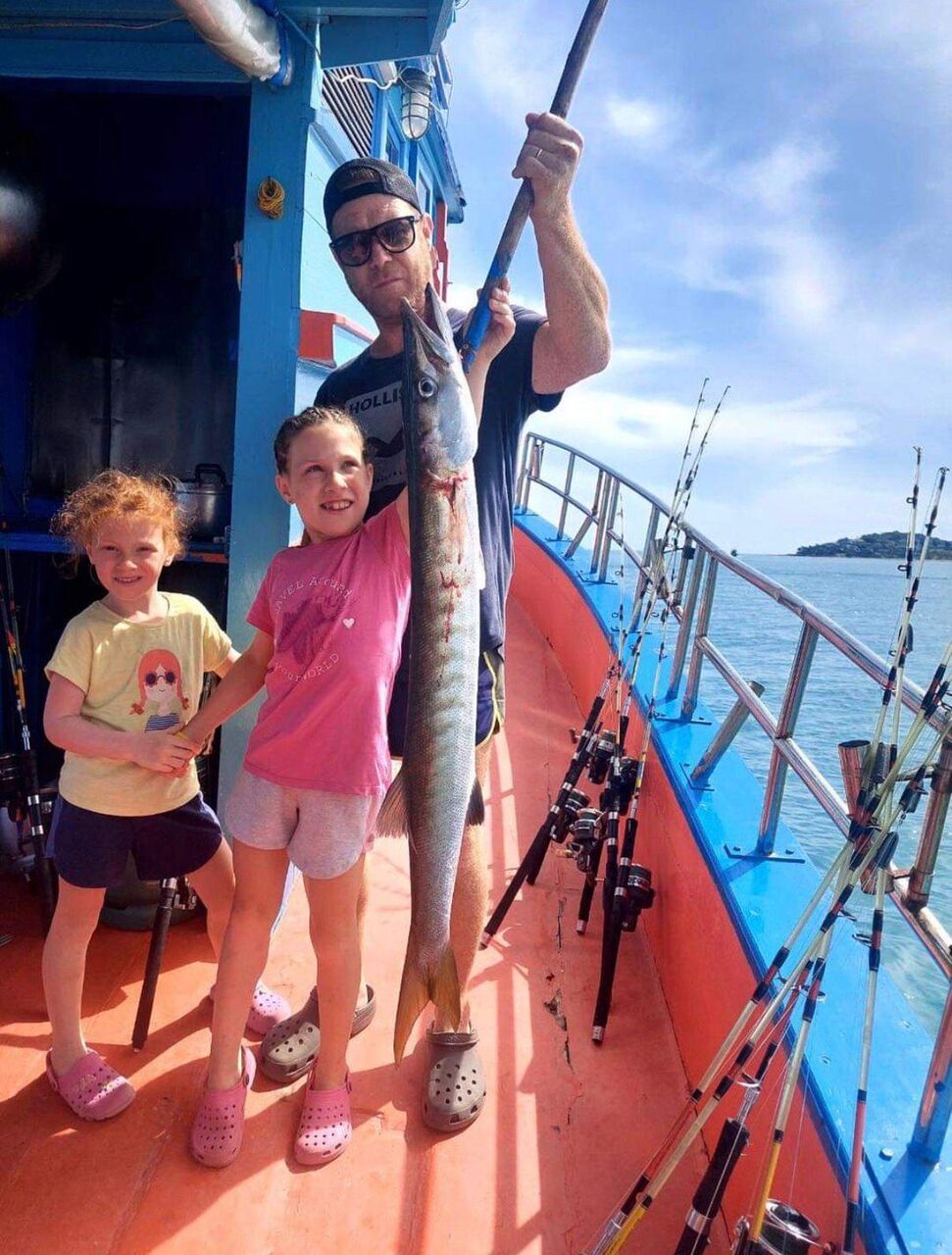 Family fishing trip Koh Samui